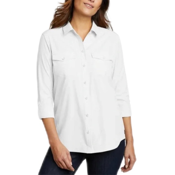 New Eddie Bauer Ladies Departure Top - Picture 1 of 3